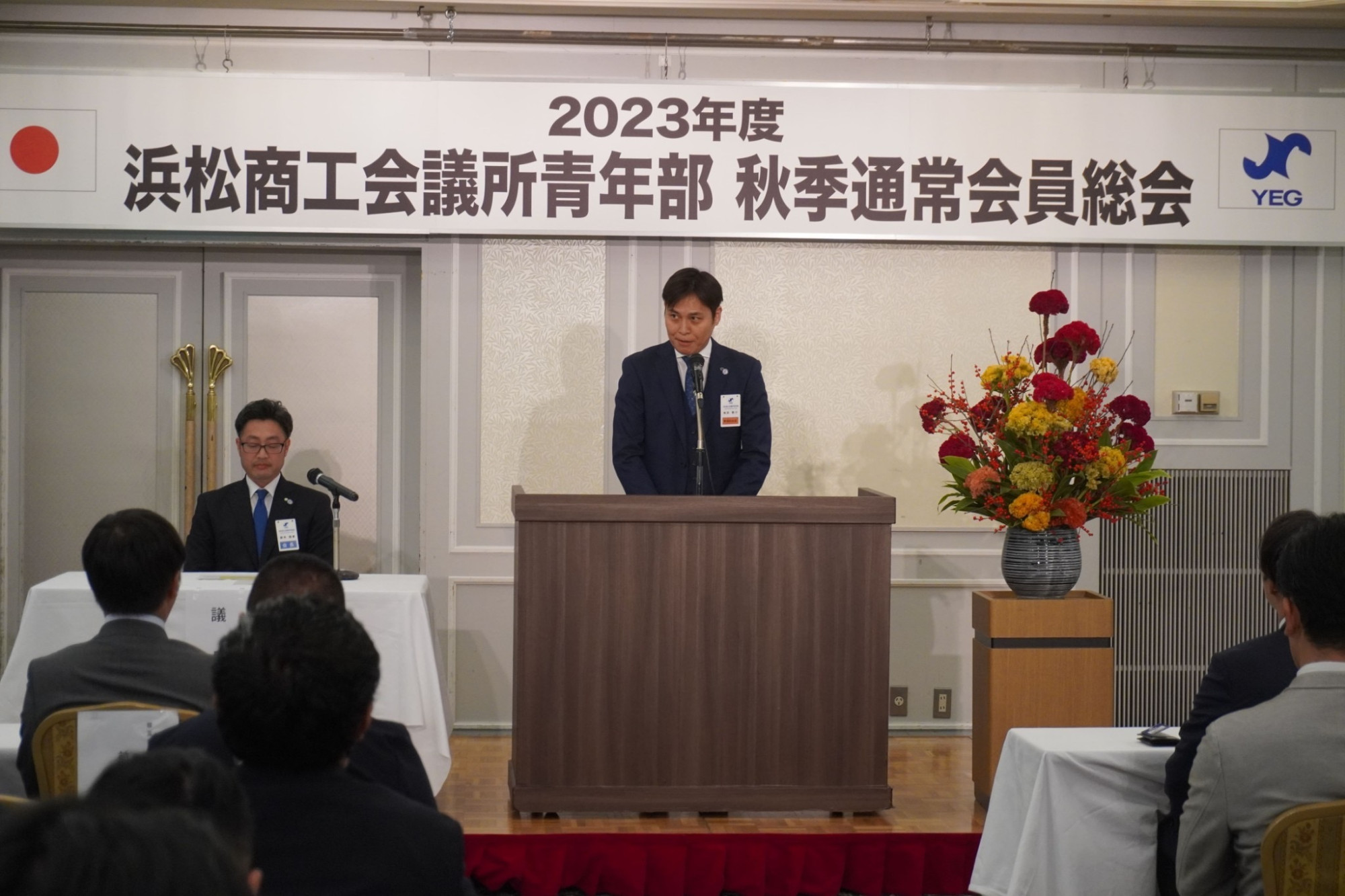 柴田さん演説